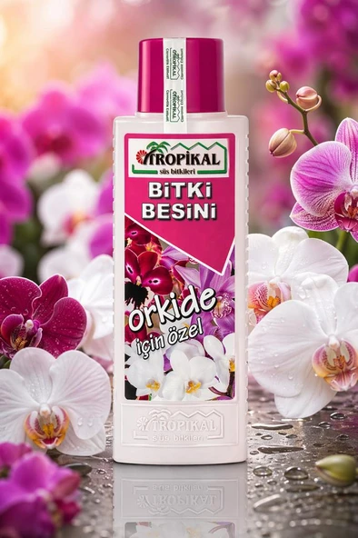 Omnipazar OZN-Tropikal Özel Sıvı Orkide Bitki Besini 225 ml - Resim 2