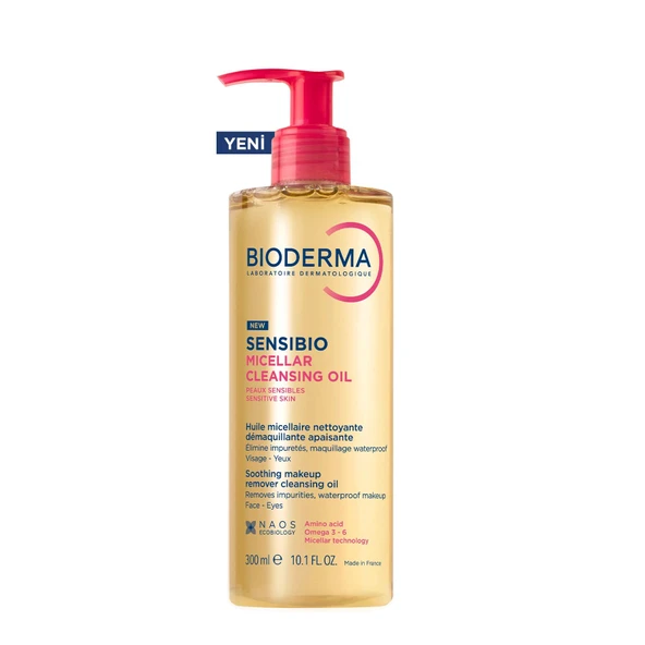 Bioderma Sensibio Cleansing Oil Hassas ve Normal Cilt için Temizleme Yağı 300 ml ürün görseli 1