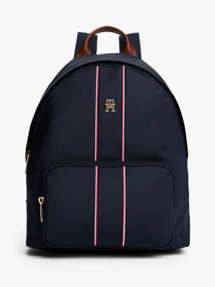 Tommy Hilfiger   POPETTE DOME BACKPAC Kadın Mavi Çanta - AW0AW17651 ürün görseli 1