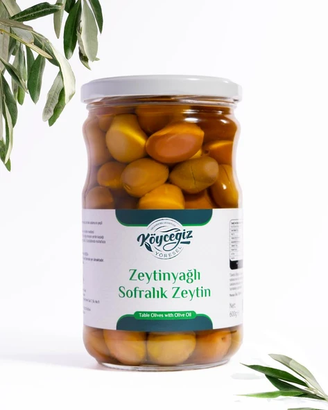 Kb Köyceğiz Yöresel Ekincik Sofralık Zeytin 600 G ürün görseli 1