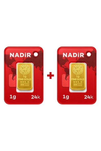 Nadir Gold 24 Ayar 2 Gram Külçe Altın ürün görseli 1