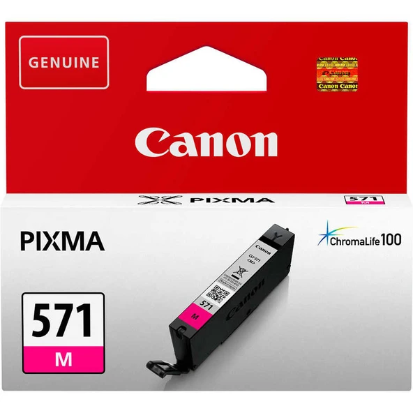 Tonersepeti Canon CLI-571/0387C001 Kırmızı  Kartuş ürün görseli 1