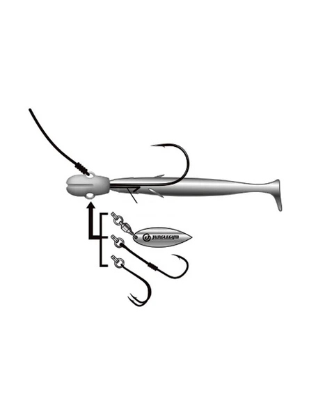 J314 Tachirock Jig Head 3 Adet 2/0 - Resim 2