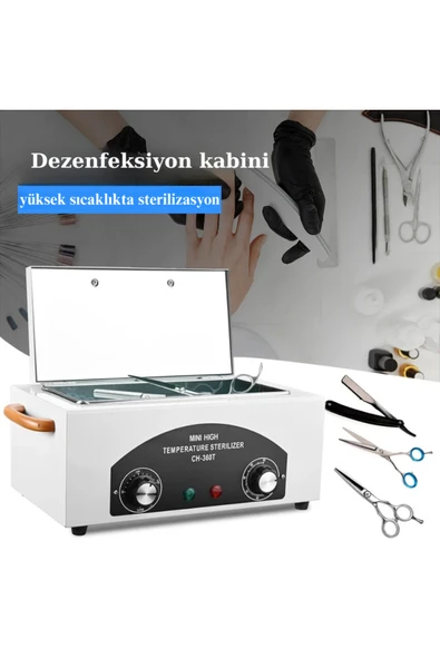 MultiZone Dijital Kuru Isı Sterilizatörü Kozmetik ve Tırnak Aletleri İçin Yüksek Isılı Sterilizasyon ürün görseli 1