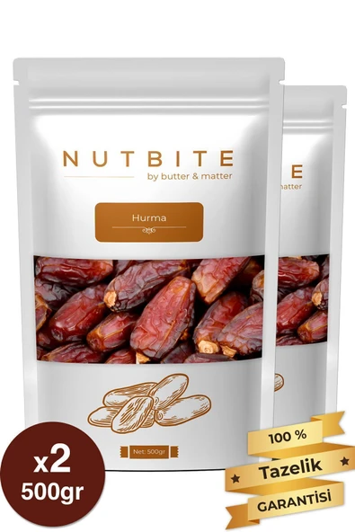 NUTBITE Medine Mebrum Hurması 1kg - Deluxe Jumbo Boy - Taptaze Yeni Mahsül ürün görseli 1