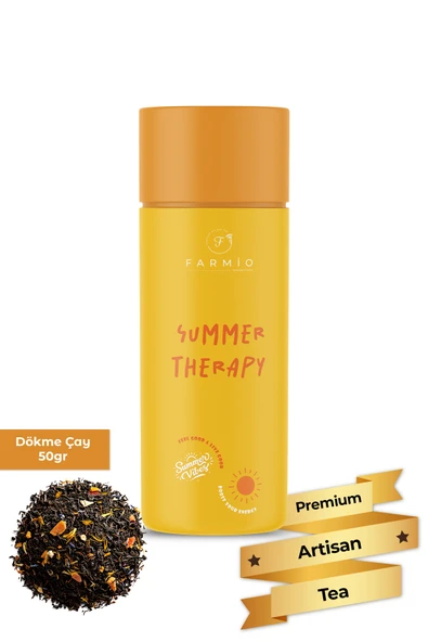 FARMİO SUMMER THERAPY – Oolong Çayı – 50gr – Şeftali ve Kayısılı Oolong ürün görseli 1