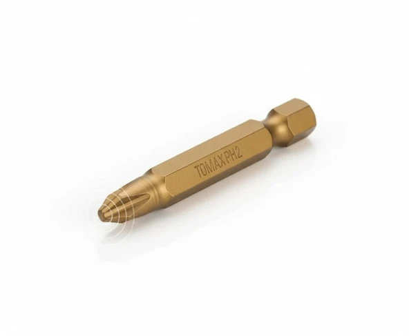 Tomax Titanyum Mıknatıslı Manyetik Yıldız Bits Uç Ph1 X 50 Mm ürün görseli 1