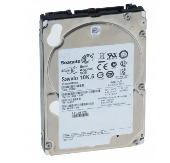 Seagate ST900MM0006 900GB 10K RPM SAS 6Gb s 2.5inç Enterprise Server Hard Disk ürün görseli 1