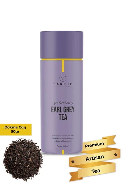 FARMİO Earl Grey – Darjeeling - Classic Blend – 50gr – Bir Butter & Matter Klasiği ürün görseli 1