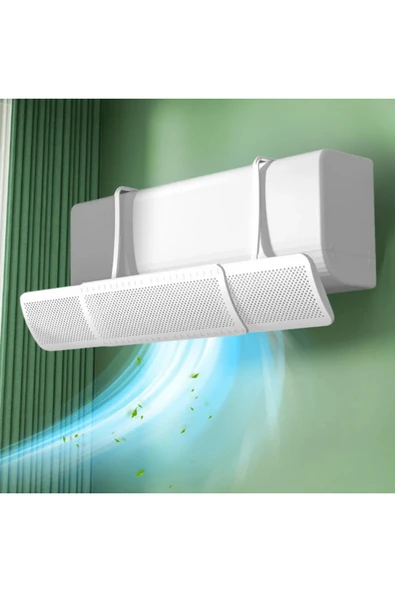 MultiZone Hava Yönlendirici Ayarlanabilir Aparat Hava Perdesi Tak Çıkar Pratik Hava Dağıtıcı Kalkanı ürün görseli 1