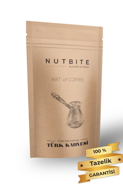 NUTBITE Premium Türk Kahvesi 100gr - Özel Kavrulmuş - Art of Coffee ürün görseli 1
