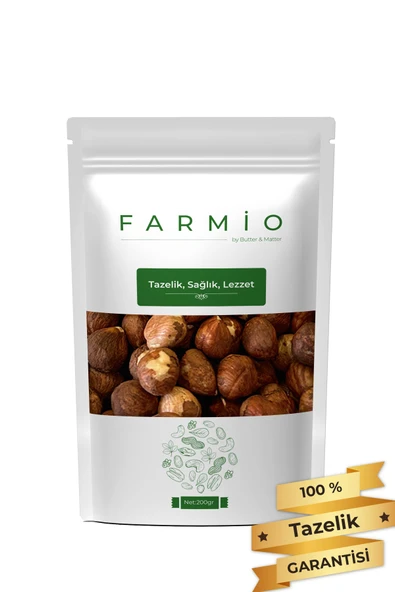 NUTBITE Çiğ Fındık İçi 200gr - Taptaze Yeni Mahsül - Sağlıklı Doğal Atıştırmalık ürün görseli 1