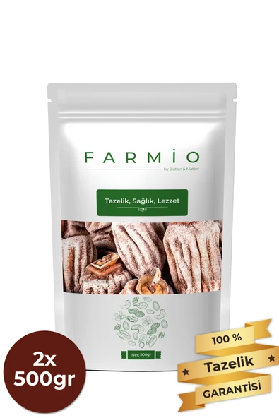 FARMİO Ekstra Jumbo Cennet Hurması 1kg – Kurutulmuş Trabzon Hurması ürün görseli 1
