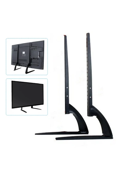 MultiZone 32-75 İnç Çelik Evrensel Masaüstü TV Standı Ayarlanabilir Sabit LCD LED ürün görseli 1