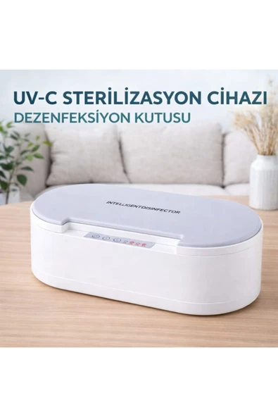 MultiZone UV-C Sterilizasyon Kutusu Akıllı Dezenfeksiyon Cihazı Profesyonel Telefon Takı Temizleyici ürün görseli 1