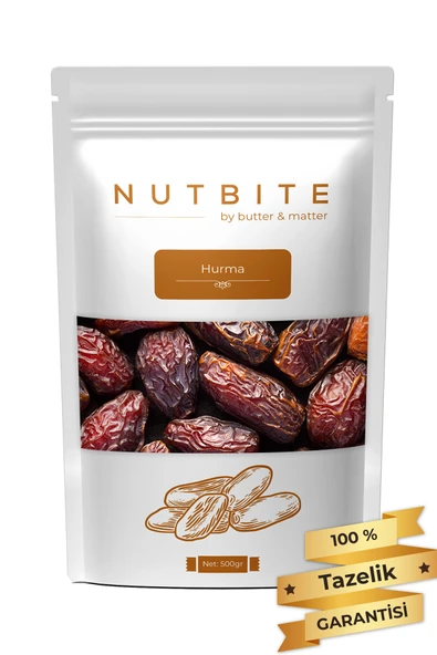 NUTBITE Premium Jumbo Medjoul Hurma 500 gr - Taptaze Yeni Mahsül ürün görseli 1
