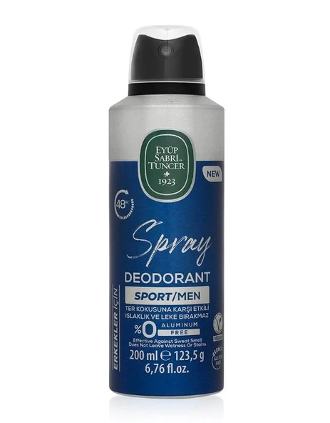 Eyüp Sabri Tuncer Sport - Erkek Sprey Deodorant 200 ml ürün görseli 1