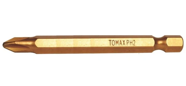 Tomax Titanyum Mıknatıslı Manyetik Yıldız Bits Uç Ph2 X 75 Mm ürün görseli 1