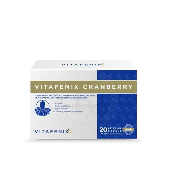 Vitafenix Cranberry 20 Kapsül ürün görseli 1