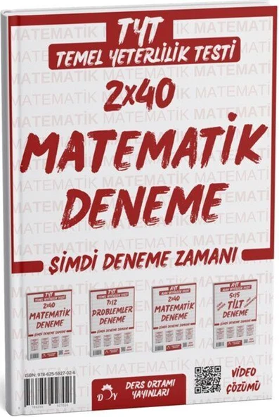 Ders Ortamı TYT Matematik 2 Deneme Tamamı Video Çözümlü Ders Ortamı Yayınları ürün görseli 1