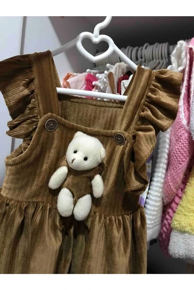 Askıcı Kalpli Bebek Elbise Askısı 24 Adet ürün görseli 1