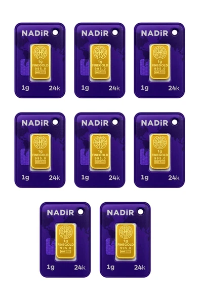 Nadir Gold 24 Ayar 8 Gram Külçe Altın ürün görseli 1