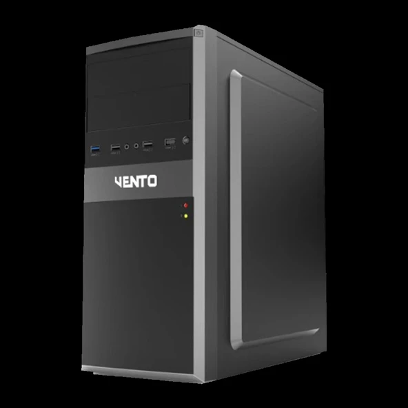 VENTO TA-K62, 650W, 80 Plus, Siyah, ATX, Tower, Kurumsal, KASA ürün görseli 1