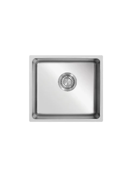 Ukinox ME451 45x40 Inox Paslanmaz Çelik Tezgah Altı Mutfak Evyesi - Sifon Dahil ürün görseli 1
