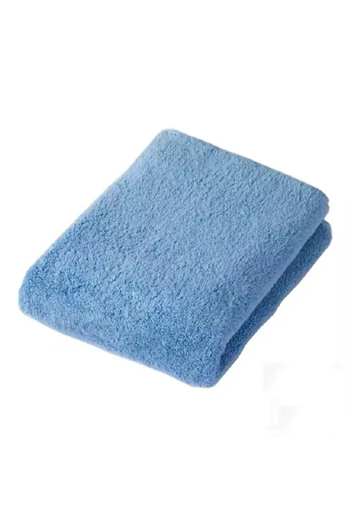 Askıcı Mavi Banyo Havlusu | 70x140 Boyutlarında %100 Pamuk Havlu ürün görseli 1