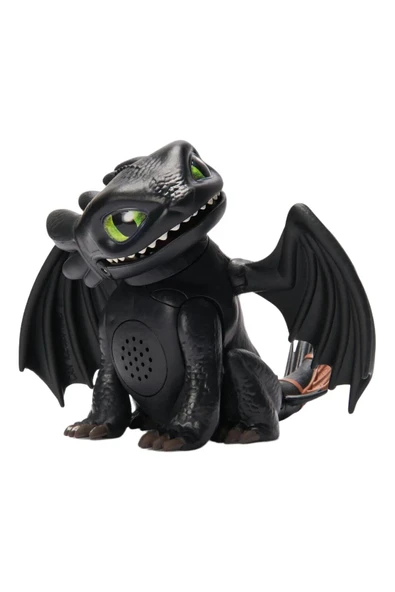 Spin Master Dreamworks Dragons Mini İnteraktif Ejderha TOOTHLESS 6072696 20151465 - Resim 5