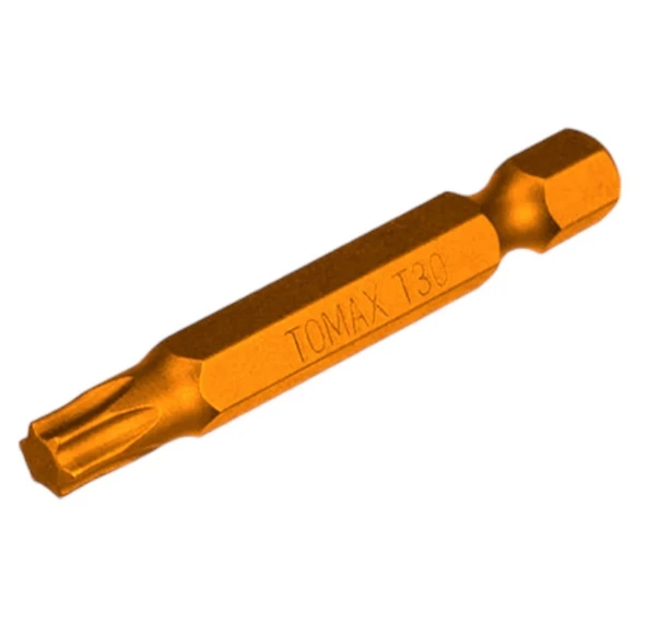 Tomax Titanyum Torx Uçlu Bits Uç T30 X 50 Mm (1 Adet) ürün görseli 1