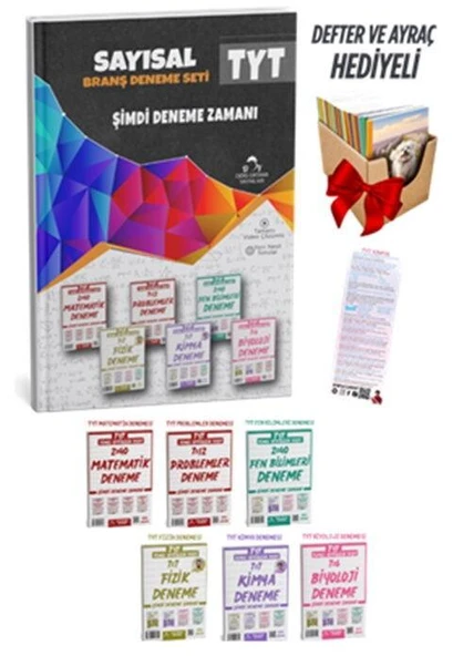 Ders Ortamı TYT Sayısal 6 Fasikül 39 Deneme Sınavı Seti + Defter Hediyeli Ders Ortamı Yayınları ürün görseli 1