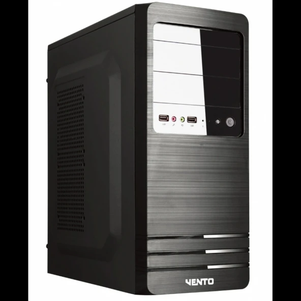 VENTO VS114F, 400W, Siyah, ATX, Tower, Kurumsal, KASA ürün görseli 1
