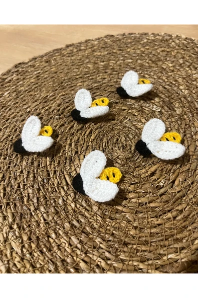 Petek Collection ÖRGÜ ARI MOTİF (5li paket) ürün görseli 1
