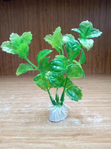 YAPAY AKVARYUM BİTKİSİ 10 CM ürün görseli 1