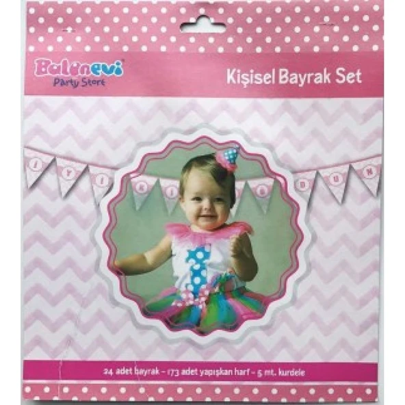 Bayrak Ve Harf Set Kişiselleştirilebilir Pmb P1 ürün görseli 1