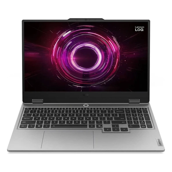 LOQ 15AHP10 AMD Ryzen 7-250 24GB DDR5 512GB SSD RTX5050 8GB 100W 15.6 inç Full HD 144Hz IPS FreeDos Gaming Laptop (83JG006CTR) ürün görseli 1