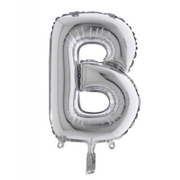Folyo Balon Harf B Gümüş 40 inç P1 ürün görseli 1