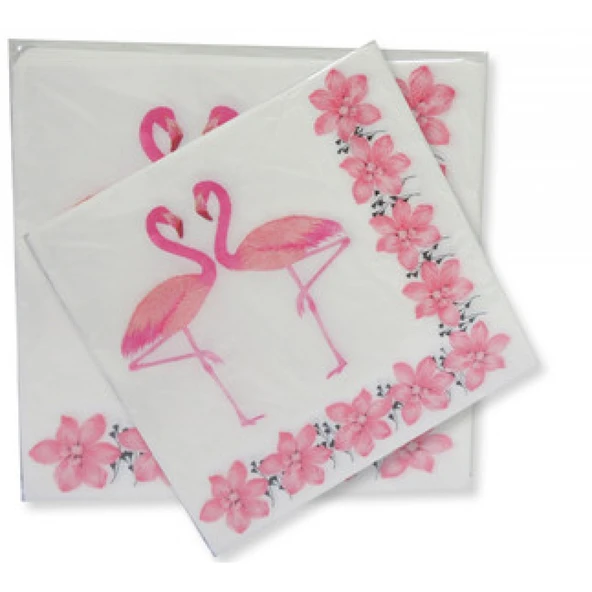 Peçete Flamingo 20'li ürün görseli 1