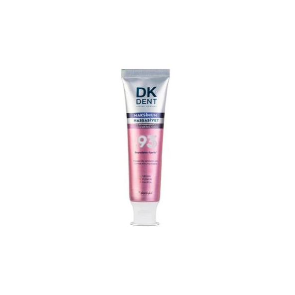Dkdent % 93 Beyazlatıcı İçerik Maksimum Hassasiyet Diş Macunu 75 ml ürün görseli 1