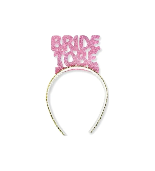 Eva Taç Bride To Be Gold-gümüş-kırmızı-pembe-mor 10 Lu Set ürün görseli 1