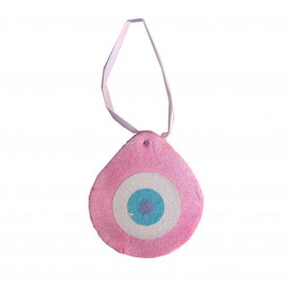 Nazar Boncuğu Köpükten 14x15cm Pembe P10 ürün görseli 1