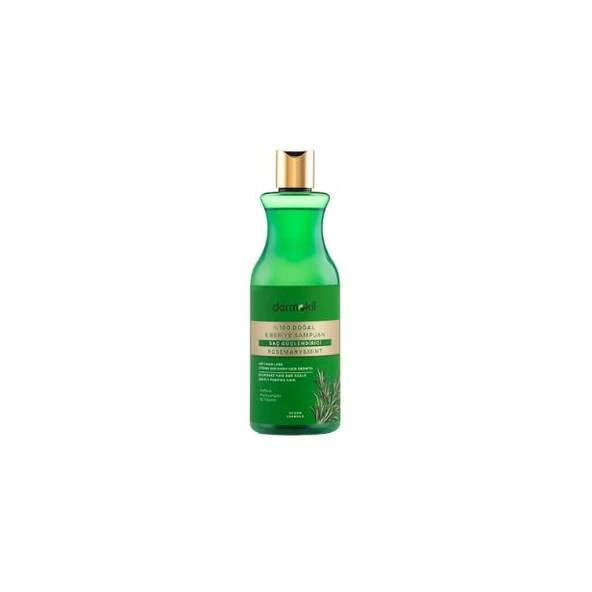 Dermokil % 100 Doğal Biberiye Şampuan Saç Güçlendirci 400 ml ürün görseli 1