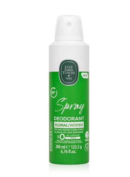 Eyüp Sabri Tuncer Floral-Kadın Sprey Deodorant 200 ml ürün görseli 1