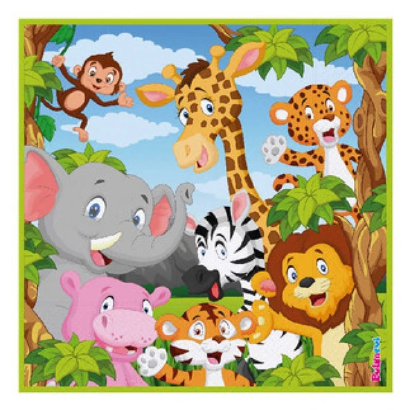 Kağıt Peçete Safari 33x33cm 16'lı ürün görseli 1