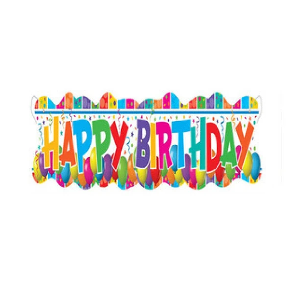 Multıcolour Happy Bırthday Banner ürün görseli 1
