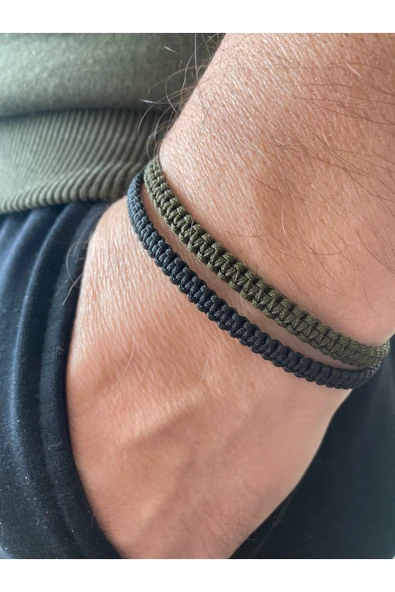 hobi outdoor Unisex Makrome Bileklik -hediyelik Bileklik-ip Bileklik ürün görseli 1