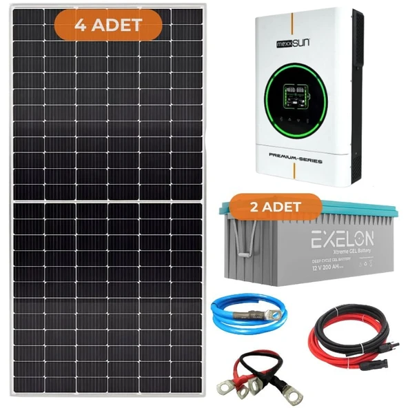 Yapı Solar 4 kW Hazır Tak Çalıştır Solar Enerji Paketi ürün görseli 1