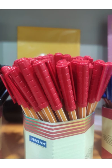 Pensan 1010 1,0 Tükenmez Kalem Kırmızı ürün görseli 1