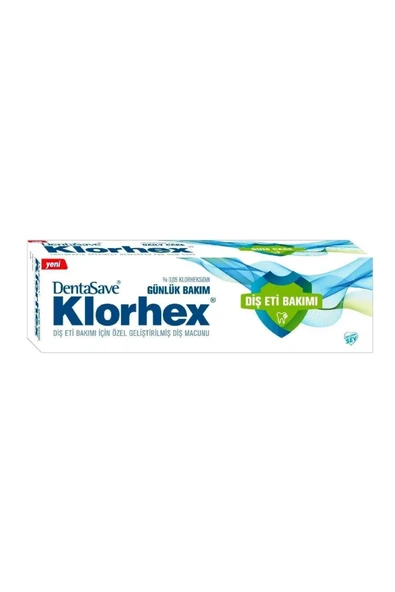 Dentasave Klorhex Klorhexidin %0.05 mg Diş Macunu 75 ml ürün görseli 1